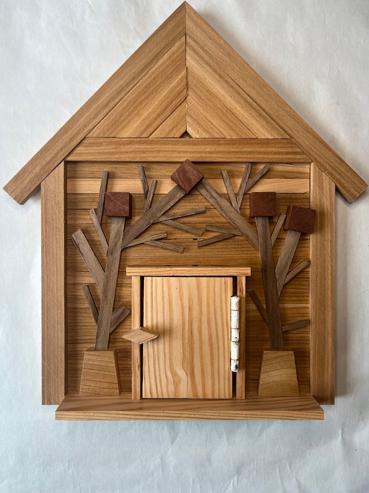 Scrap house handmade wall decor